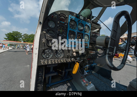 Tavares, Florida Woodlea Seaport sul Lago di Dora e la Tavares fly-in idrovolante evento Foto Stock