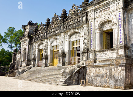Khai Dinh tomba in tonalità ,Vietnam Foto Stock