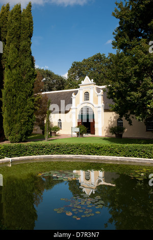 Biblioteca storica, Vergelegen Wine Estate, Somerset West, Helderberg percorso vinicolo, Sud Africa Foto Stock