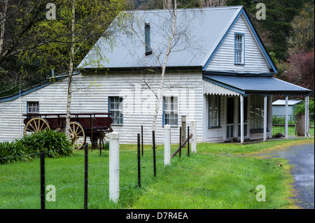 L'ex miniere d'oro della città e ora destinazione turistica di Walhalla in stato australiano di Victoria. Foto Stock