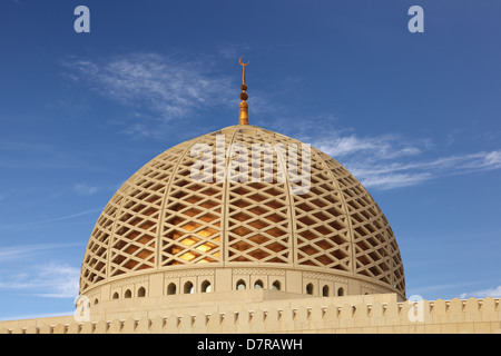 Sultan Qaboos Grande Moschea, Muscat, Matrah Oman Foto Stock