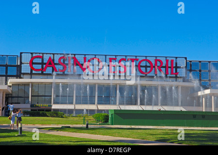 Estoril, casinò, costa di Lisbona, Portogallo, Europa Foto Stock