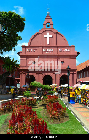 Asia Malesia Malacca la Chiesa di Cristo in Town Square Foto Stock
