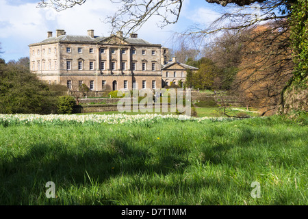 Howick Hall di Northumberland, la casa di Earl Grey. Foto Stock