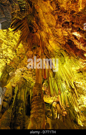 St Michael's Cave, Gibilterra, U.K. Europa Foto Stock