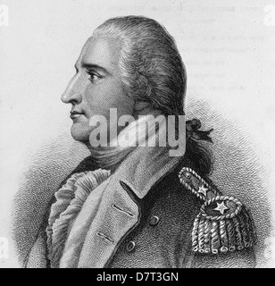 BENEDICT ARNOLD (1741-1801) generale americano che ha difettato al British Army durante la guerra rivoluzionaria americana Foto Stock