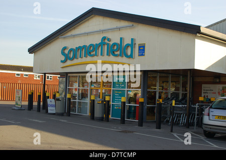 Somerfield store in Highbridge Somerset 3321 Foto Stock