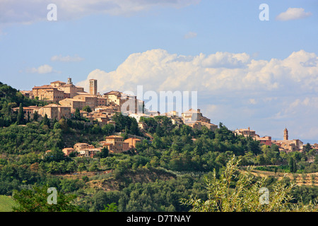 Città di Montepulciano, Toscana, Italia Foto Stock