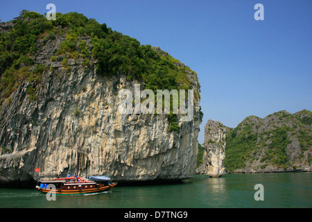 Halong Bay, Vietnam Foto Stock