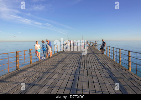 La stazione balneare di Bognor Regis, West Sussex, in Inghilterra, Regno Unito Foto Stock