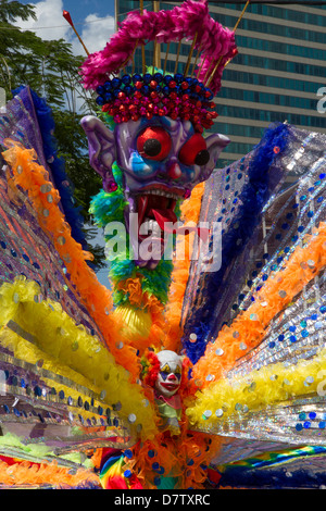 Il carnevale, porta-di-Spagna, Trinidad, West Indies, dei Caraibi Foto Stock