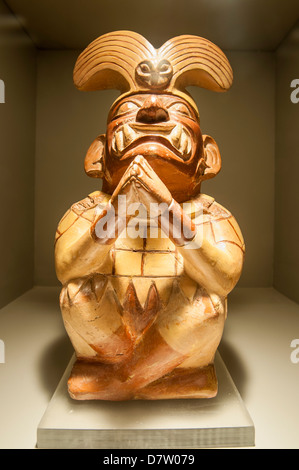 Artefatti precolombiana e arte nel Museo di Larco, Lima, Perù, Sud America Foto Stock