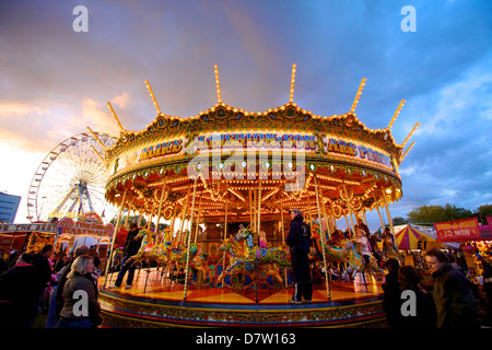 Fiera d'oca, Nottingham, Nottinghamshire, England, Regno Unito Foto Stock