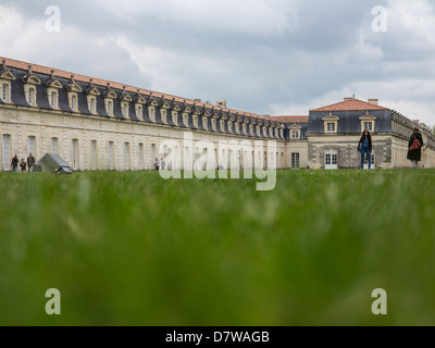 Una vista della storica Royal corda fabbrica presso l'arsenale navale a Rochefort, Francia Foto Stock