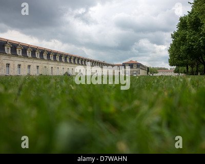 Una vista della storica Royal corda fabbrica presso l'arsenale navale a Rochefort, Francia Foto Stock