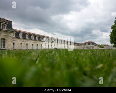 Una vista della storica Royal corda fabbrica presso l'arsenale navale a Rochefort, Francia Foto Stock