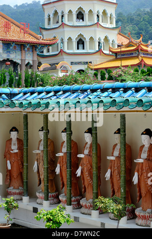 Asia Malaysia Penang statua di Buddha nel Kek Lok Si tempio buddista Foto Stock