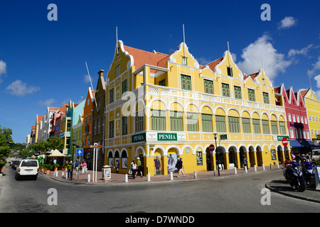 Penha edificio storico Willemstad Curacao Curaҫao olandese isola dei Caraibi Paesi Bassi Foto Stock