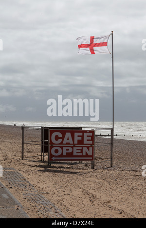 Camber Sands Beach, East Sussex, Inghilterra, Regno Unito. Foto Stock