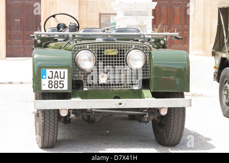 Militare Classic Land Rover Foto Stock