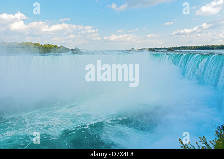 Cascate del Niagara come visto dal sito canadese Foto Stock