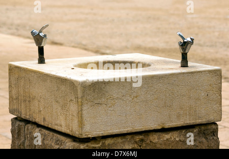 Rubinetti di acqua in natura Foto Stock