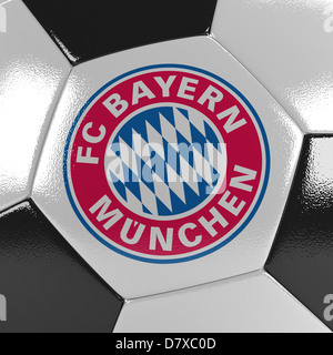 FC Bayern Monaco di Baviera Pallone da calcio Foto Stock