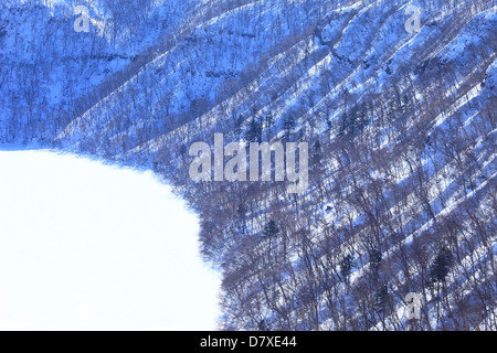 Lago Mashu, Hokkaido Foto Stock