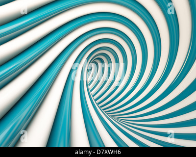 3d illustrazione di blu sfondo astratto Foto Stock
