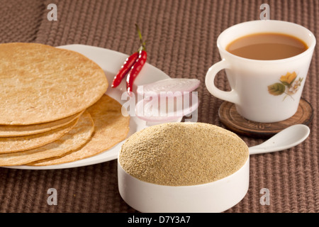 Kakra- gujarati snack. Foto Stock