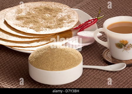 Kakra- gujarati snack. Foto Stock