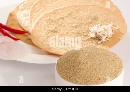 Kakra- gujarati snack. Foto Stock