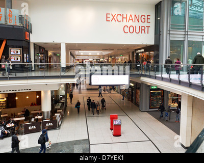 Il centro commerciale Arndale in Manchester REGNO UNITO Foto Stock