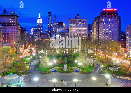 Union Square a New York City Foto Stock