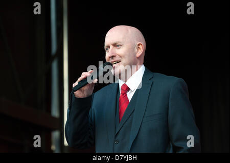 Il Manchester United Premier League Victory Parade 2013. Foto Stock