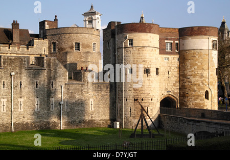 Byward Tower della Torre di Londra Foto Stock