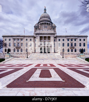 La Rhode Island State House di Providence, Rhode Island. Foto Stock