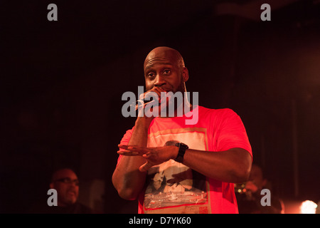 De La Soul effettuando in corrispondenza di tutte le parti di domani, Camber Sands, West Sussex, in Inghilterra , Regno Unito. Foto Stock