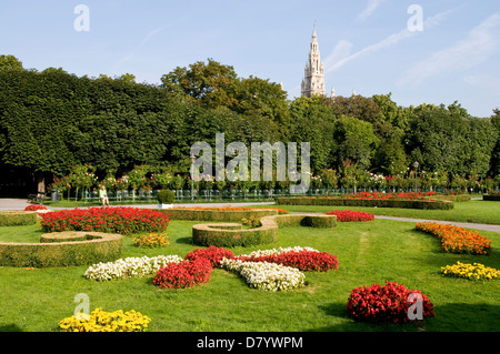 Volksgarten, Vienna, Austria Foto Stock