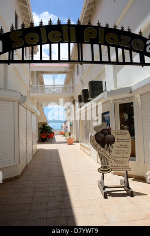 Gelateria in Philipsburg, San Maarten, Antille olandesi Foto Stock