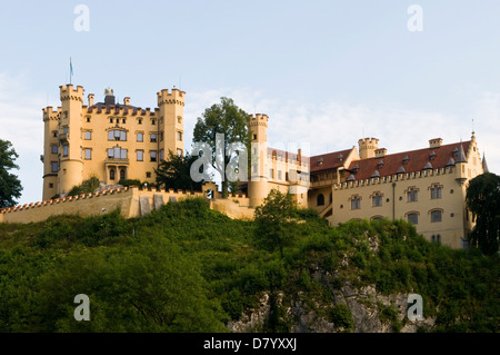 Schloss Hohenschwangau, Baviera, Germania Foto Stock