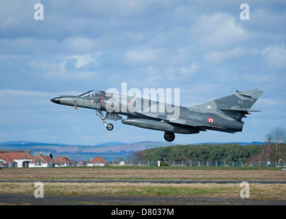 Dassault Super Etendard jet fighter modernizzare 17 Flottille, Landivsiau CEPA Istres. SCO 9119 Foto Stock