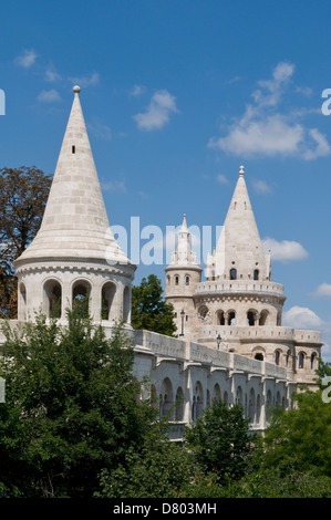 Bastione del Pescatore, Buda, Ungheria Foto Stock