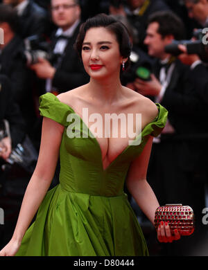 Zhang Yuqi partecipa alla cerimonia di apertura e 'Il grande Gatsby" Premiere - La 66annuale di Cannes Film Festivalat Palais des Fest Foto Stock