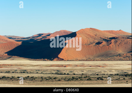 Vista aerea, Namib Naukluft Park, Namib Desert, Namibia. Foto Stock