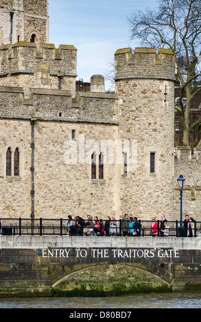 La Porta dei Traditori - La Torre di Londra Foto Stock