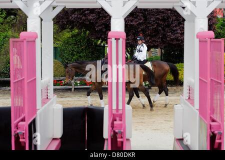 Baltimore, Maryland, Stati Uniti d'America. 16 maggio 2013. Derby vincitore ORB durante gli allenamenti di mattina a Pimlico Race Course di Baltimora, MD il 05/16/13. (Immagine di credito: credito: Ryan Lasek/eclipse/ZUMAPRESS.com/Alamy Live News) Foto Stock