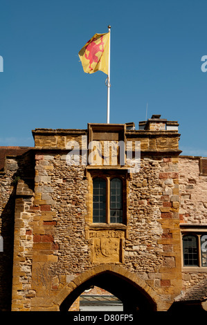 Il castello di Taunton, Somerset, Inghilterra, Regno Unito Foto Stock