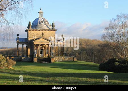 Il Tempio dei Quattro Venti, nella motivazione di Castle Howard, North Yorkshire, Regno Unito Foto Stock