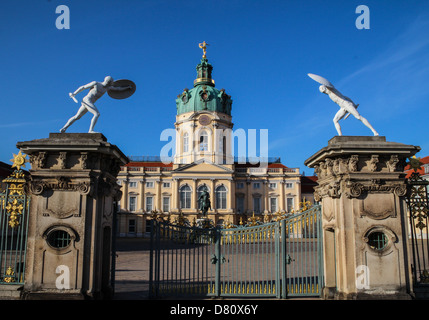 Palazzo di Charlottenburg detto 'Lietzenburg' situato nel quartiere del cappotto francese di Berlino, Germania Foto Stock